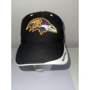 Vintage Baltimore Ravens NFL Twins Enterprise Adjustable Strapback  Hat 90s NWT